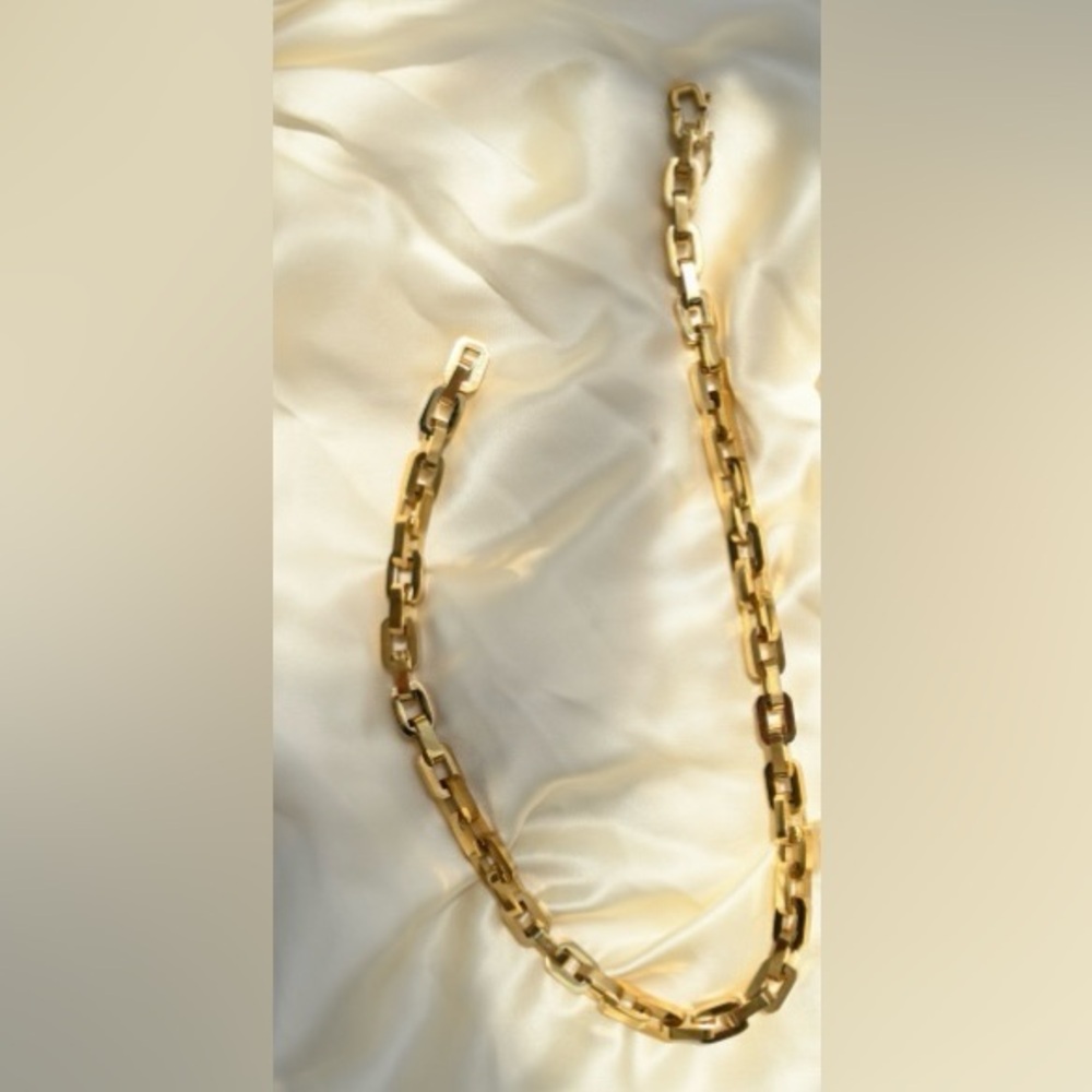 Eddie Borgo Chunky Gold Chain Necklace - Picture 2 of 4